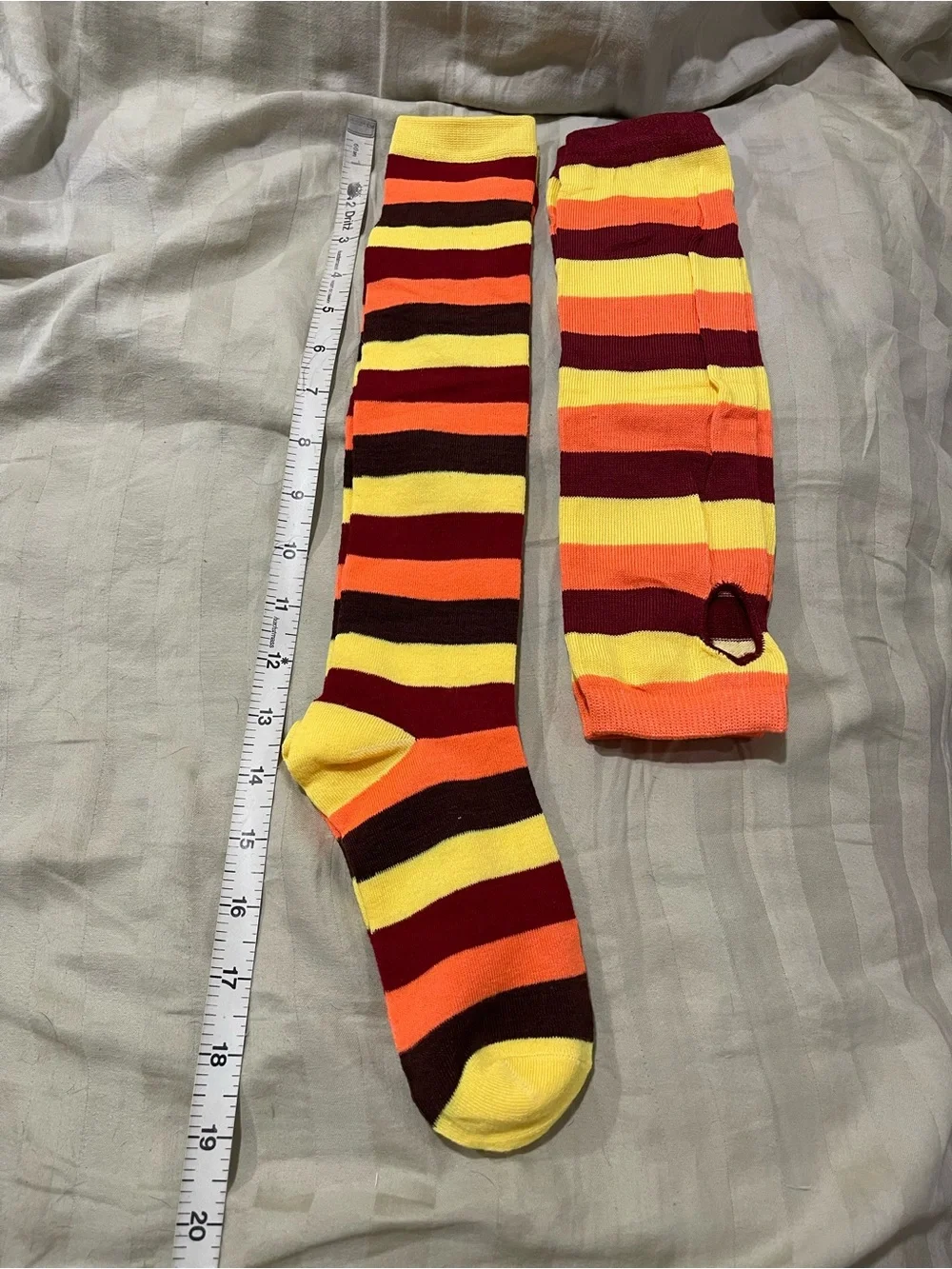 Knee-High Socks and Fingerless glove set